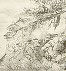 画像：水墨画作品