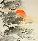 画像：水墨画作品